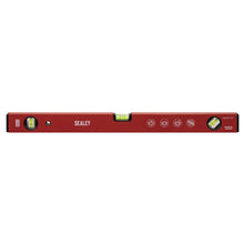 Load image into Gallery viewer, Sealey Spirit Level 600mm (24") - 0.9mm Aluminium Box Section (Premier)