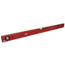 Load image into Gallery viewer, Sealey Spirit Level 900mm (36") - 1mm Aluminium Ribbed Box Section (Premier)