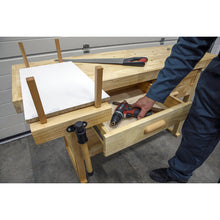 Load image into Gallery viewer, Sealey Woodworking Bench, 4 Drawers