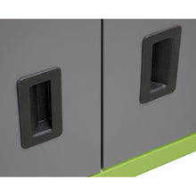 Load image into Gallery viewer, Sealey Topchest & Rollcab Combination 6 Drawer Ball-Bearing Slides - Green/Grey