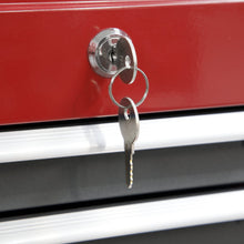 Load image into Gallery viewer, Sealey Topchest, Mid-Box & Rollcab, 9 Drawer Stack - Red