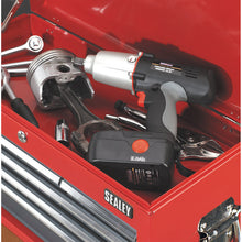 Load image into Gallery viewer, Sealey Topchest 6 Drawer Ball-Bearing Slides - Red/Grey