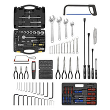 Load image into Gallery viewer, Sealey Topchest 5 Drawer Ball-Bearing Slides - Black with 272pc Tool Kit