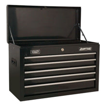 Load image into Gallery viewer, Sealey Topchest 5 Drawer Ball-Bearing Slides - Black with 272pc Tool Kit