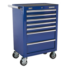 Load image into Gallery viewer, Sealey Toolchest Combination 14 Drawer Ball-Bearing Slides - Blue & 446pc Tool Kit (Premier)