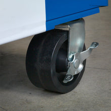 Load image into Gallery viewer, Sealey Retro Style Topchest, Mid-Box & Rollcab Combination 10 Drawer Blue/White Stripes