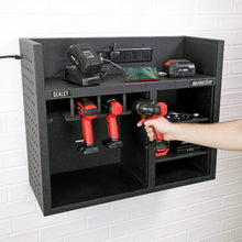 Load image into Gallery viewer, Sealey Power Tool Storage Rack, Power Strip