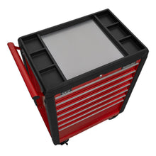 Load image into Gallery viewer, Sealey Rollcab 7 Drawer Ball-Bearing Slides Red (AP3407)