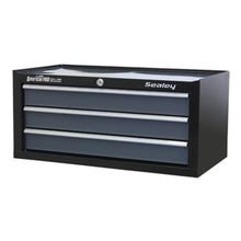 Load image into Gallery viewer, Sealey Mid-Box 3 Drawer Ball-Bearing Slides - Black/Grey (Siegen)