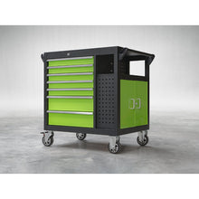 Load image into Gallery viewer, Sealey Mobile Workstation 7 Drawer & Cupboard 920mm