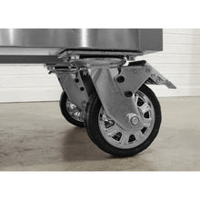 Load image into Gallery viewer, Sealey Mobile Stainless Steel Tool Cabinet 4 Drawer