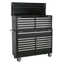 Load image into Gallery viewer, Sealey Toolchest Combination 23 Drawer Ball-Bearing Slides - Black