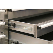 Load image into Gallery viewer, Sealey Mobile Stainless Steel Tool Cabinet 10 Drawer Backboard & 2 Wall Cupboards