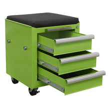 Load image into Gallery viewer, Sealey Rollcab 3 Drawer & Utility Seat
