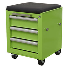 Load image into Gallery viewer, Sealey Rollcab 3 Drawer & Utility Seat