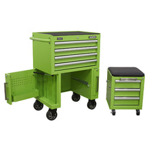 Load image into Gallery viewer, Sealey Rollcab 3 Drawer & Utility Seat