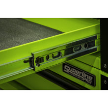 Load image into Gallery viewer, Sealey 15 Drawer 1549mm Mobile Trolley, Wooden Worktop, Hutch, 2 Drawer Riser