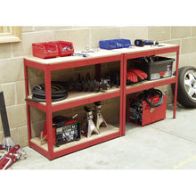 Load image into Gallery viewer, Sealey Racking Unit, 5 Shelves 350kg Capacity Per Level