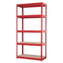 Load image into Gallery viewer, Sealey Racking Unit, 5 Shelves 350kg Capacity Per Level