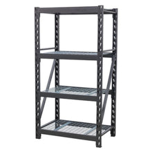 Load image into Gallery viewer, Sealey Heavy-Duty Racking Unit, 4 Mesh Shelves 640kg Capacity Per Level 978mm