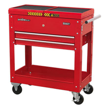 Load image into Gallery viewer, Sealey Mobile Tool & Parts Trolley - Red