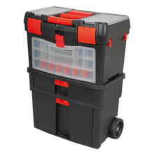 Load image into Gallery viewer, Sealey Mobile Toolbox, Tote Tray & Removable Assortment Box