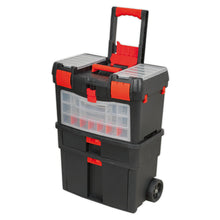 Load image into Gallery viewer, Sealey Mobile Toolbox, Tote Tray & Removable Assortment Box