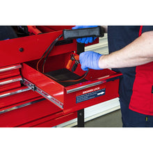Load image into Gallery viewer, Sealey Heavy-Duty Mobile Tool & Parts Trolley - 5 Drawers & Lockable Top - Red
