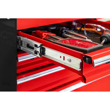 Load image into Gallery viewer, Sealey Heavy-Duty Mobile Tool & Parts Trolley - 5 Drawers & Lockable Top - Red