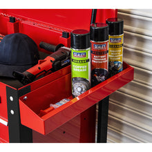 Load image into Gallery viewer, Sealey Heavy-Duty Mobile Tool & Parts Trolley - 5 Drawers & Lockable Top - Red