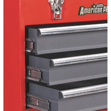 Load image into Gallery viewer, Sealey Toolchest 3 Drawer Portable, Ball-Bearing Slides - Red/Grey