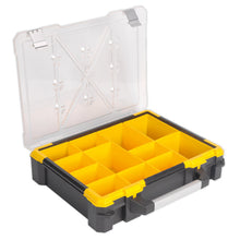 Load image into Gallery viewer, Sealey Parts Storage Case, 12 Removable Compartments