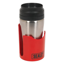 Load image into Gallery viewer, Sealey Magnetic Cup/Can Holder - Red