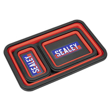 Load image into Gallery viewer, Sealey Parts Tray Collapsible Magnetic - Set of 3