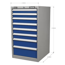 Load image into Gallery viewer, Sealey Industrial Cabinet 8 Drawer