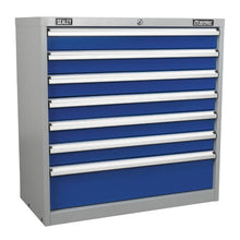 Load image into Gallery viewer, Sealey Industrial Cabinet 7 Drawer