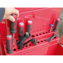 Load image into Gallery viewer, Sealey Side Cabinet for Long Handle Tools - Red
