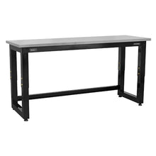 Load image into Gallery viewer, Sealey Steel Adjustable Workbench, Stainless Steel Worktop 1830mm - Heavy-Duty