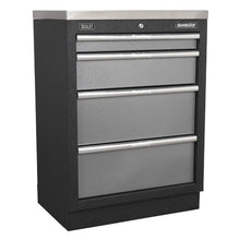 Load image into Gallery viewer, Sealey Modular 4 Drawer Cabinet 680mm