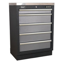 Load image into Gallery viewer, Sealey Modular 5 Drawer Cabinet 680mm