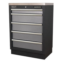 Load image into Gallery viewer, Sealey Modular 5 Drawer Cabinet 680mm