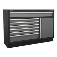 Load image into Gallery viewer, Sealey Modular 7 Drawer Floor Cabinet 1360mm