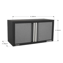 Load image into Gallery viewer, Sealey Modular Wall Cabinet 2 Door 680mm