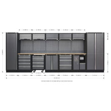 Load image into Gallery viewer, Sealey Superline PRO 4.9M Storage System - Wood Worktop