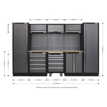 Load image into Gallery viewer, Sealey Superline PRO 3.2M Storage System - Wood Worktop