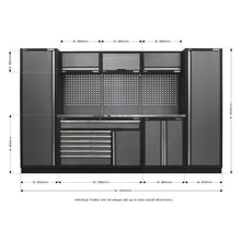 Load image into Gallery viewer, Sealey Superline PRO 3.24M Storage System - Stainless Steel Worktop