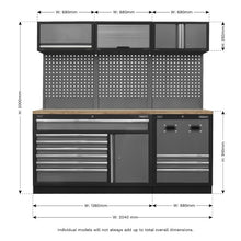Load image into Gallery viewer, Sealey Modular Storage System Combo - Pressed Wood Worktop