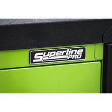 Load image into Gallery viewer, Sealey Topchest & Rollcab Combination 11 Drawer Push-To-Open - Hi-Vis Green