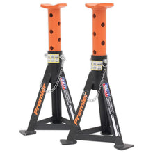 Load image into Gallery viewer, Sealey Axle Stands (Pair) 3 Tonne Capacity per Stand - Orange