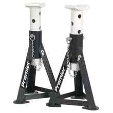 Load image into Gallery viewer, Sealey Axle Stands (Pair) 3 Tonne Capacity per Stand - White